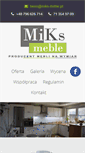 Mobile Screenshot of miks-meble.pl